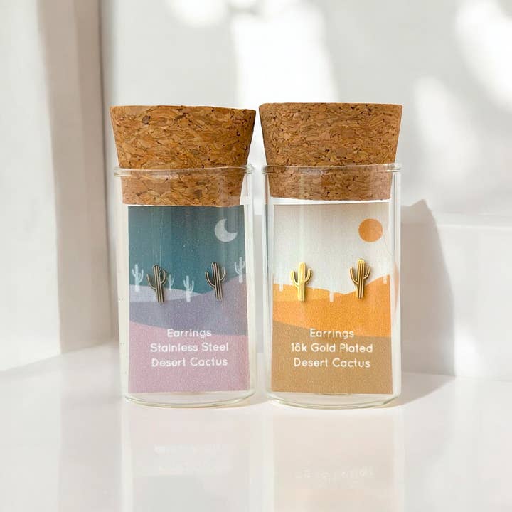 Dainty Little Tiny Things | Desert Cactus | Earring Studs and other Purchase Wholesale little bit of. Free Returns & Net 60 Terms on Faire trending on Faire.