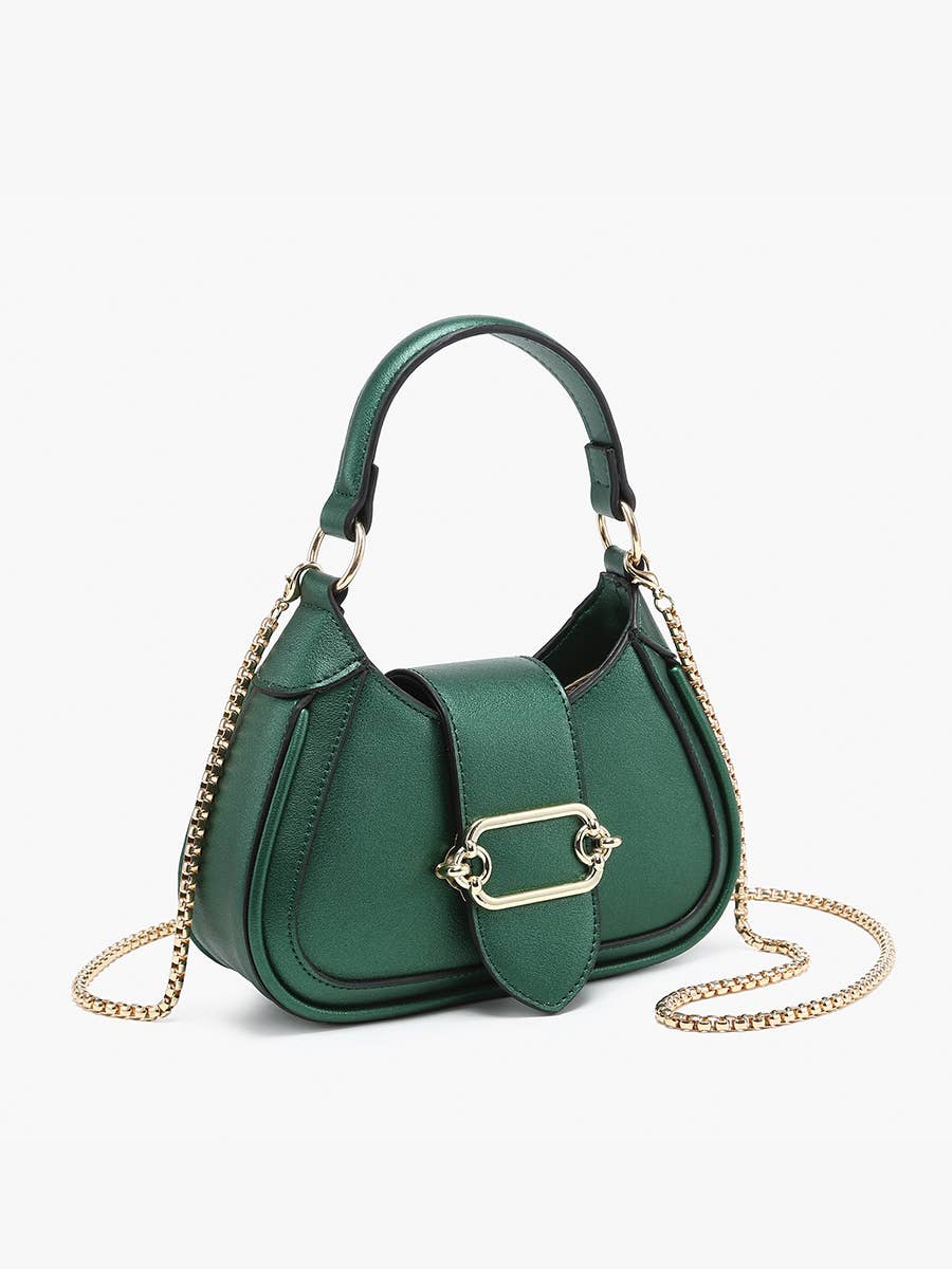 Jen & Co. - Wholesale Crossbody Bag - Women's - EH2563 Malia Buckle Crossbody/Satchel w/ Chain Strap5