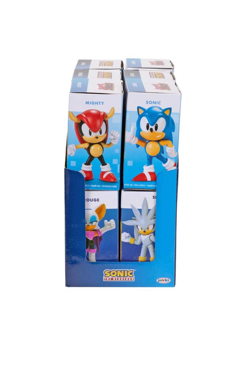 License 2 Play Toys - Wholesale Toy Set - Kids - Sonic the Hedgehog 2.5" Figure Box Assort in 12pc Display2