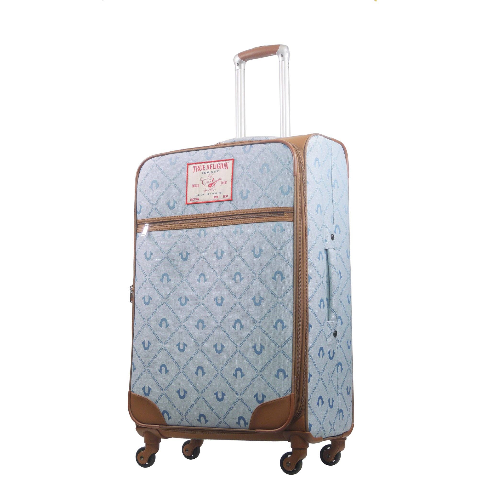 True Religion - Wholesale Luggage - True Religion Soft Sided 31" Expandable, Spinner Luggage, DENIM0