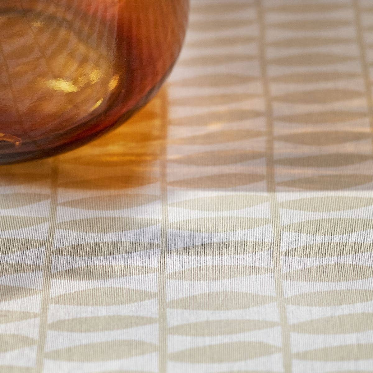 Sylvie Thiriez - Wholesale Tafelkleed - Tafelkleed Vannerie van gecoat katoen1