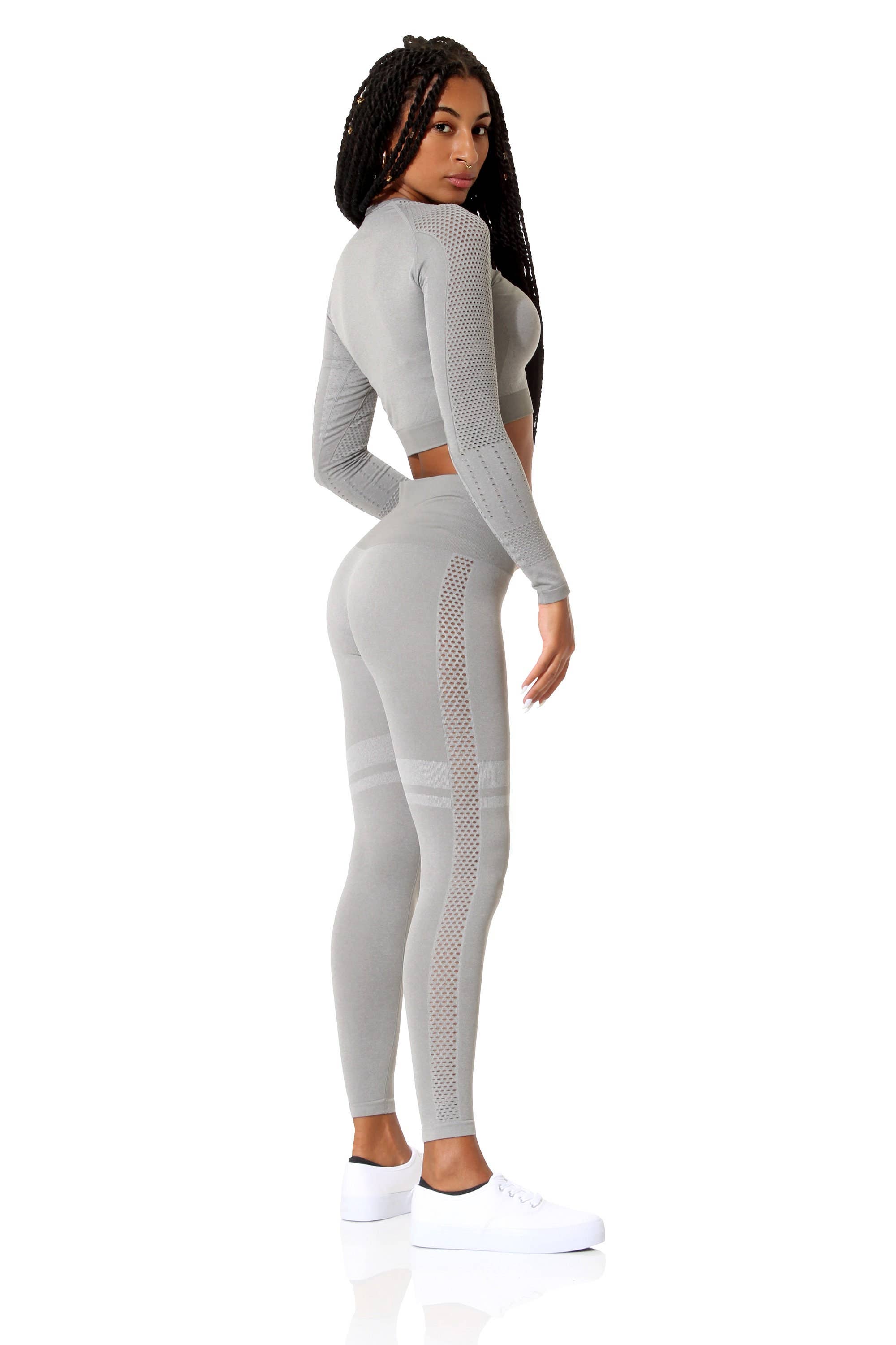 Stark Soul - Wholesale Sport-/loungelegging - Dames - Strong Soul naadloze sportlegging met hoge taille3