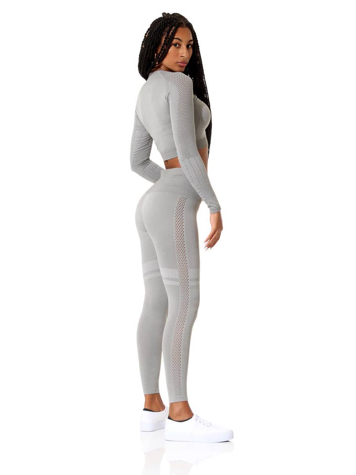 Stark Soul - Wholesale Athletic/Lounge Leggings - Women's - Strong Soul seamless sports leggings, high waist.3