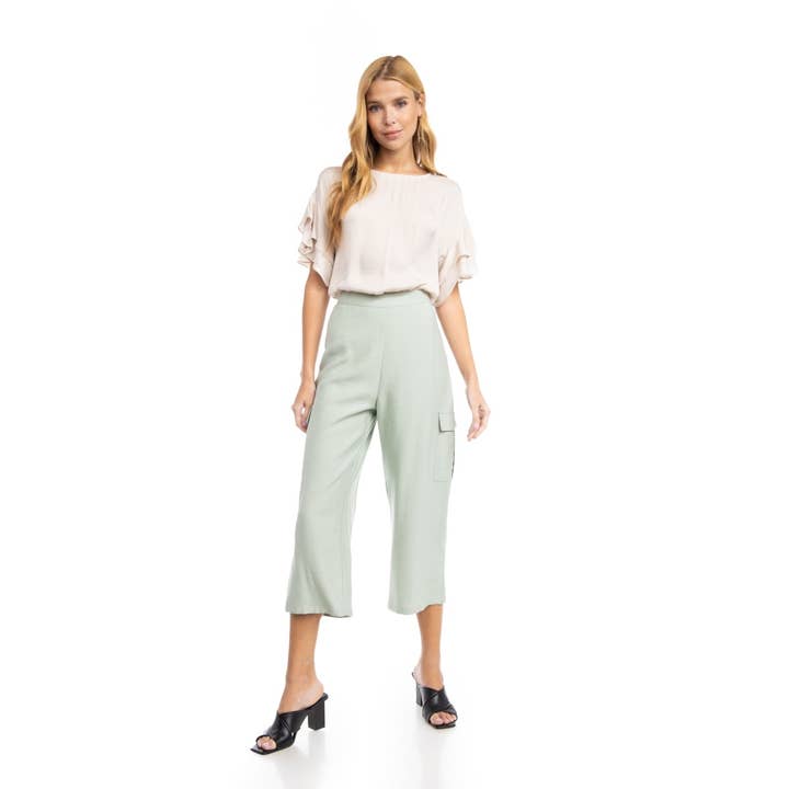 Naked Zebra Rack - Wholesale Pants - Women's - Culotte Pants1