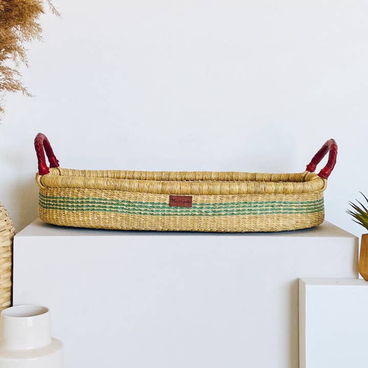 Seabrook- Signature Collection- Changing Basket for wholesale by Plum & Sparrow