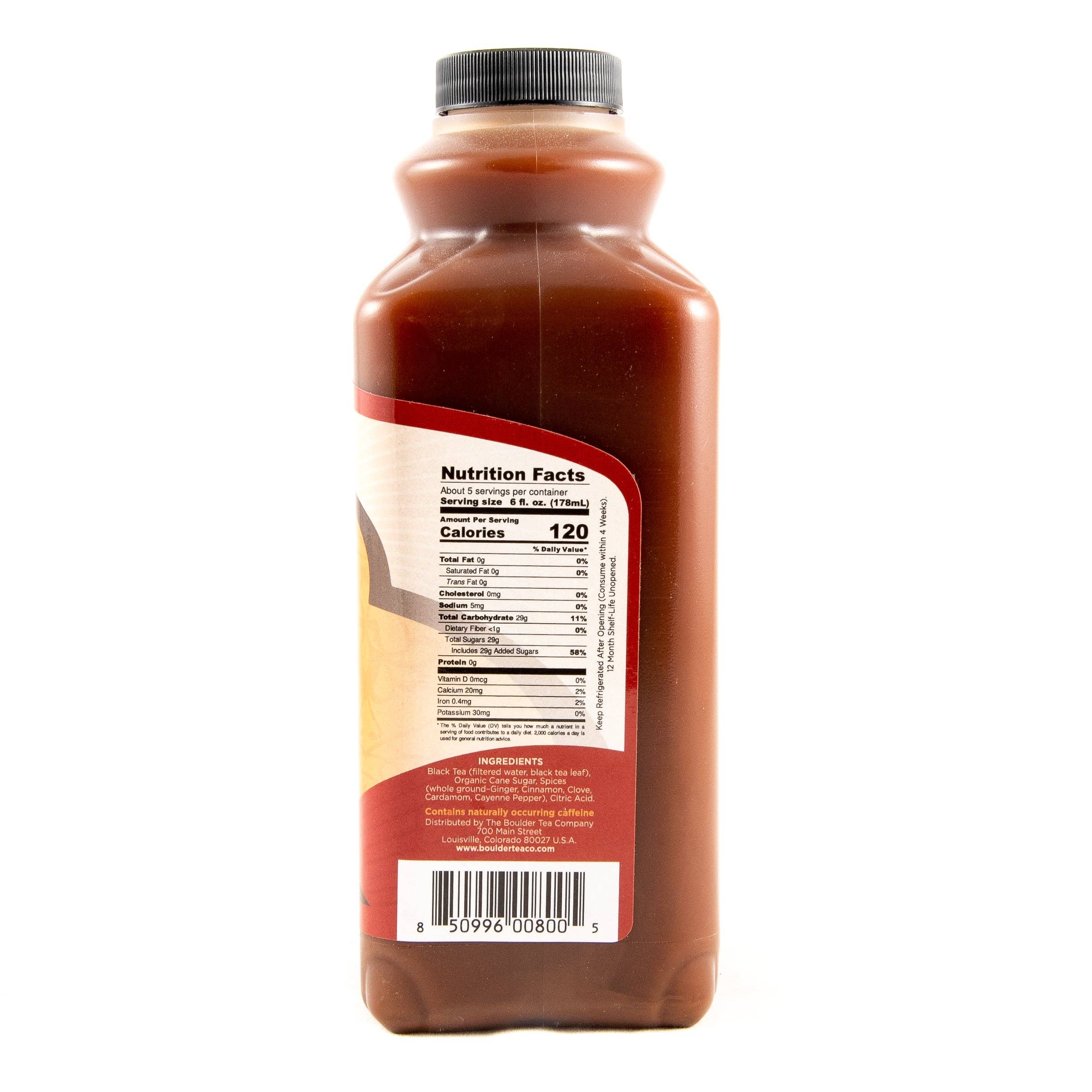 Boulder Tea Company - Wholesale Iced Tea - 32 oz Teahouse Chai™ 2