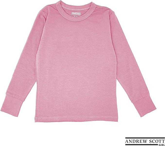 I-Wear Brands - Wholesale T-Shirt - Kids - Girl's Cotton Long Sleeve Performance Tops1