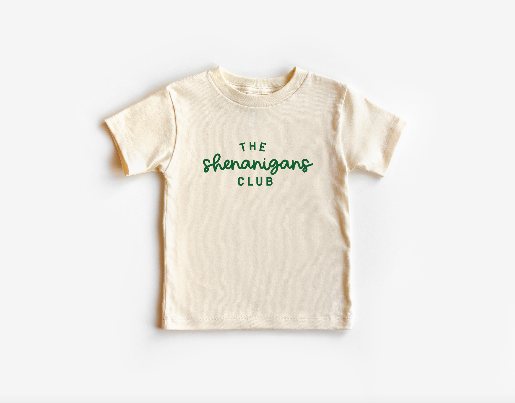 SBG Co. - Wholesale Screen Printed T-Shirt - Kids - The Shenanigans Club Tee - St. Patrick's Day Kids0