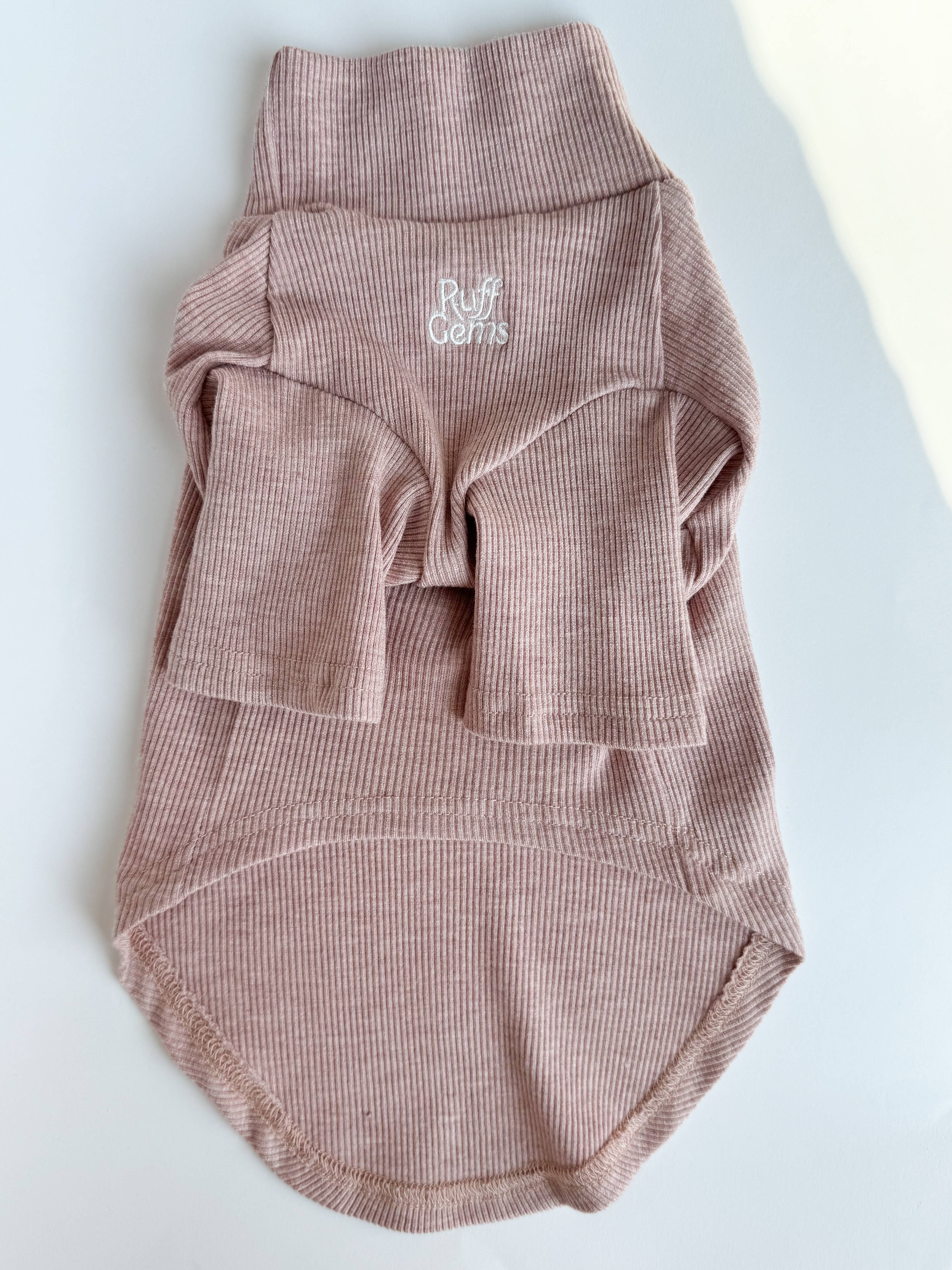 Ruff Gems Co - Wholesale Pet Shirt - Dog - Ultra Comfortable Luxury Dog Ribbed Stretch T Shirt3