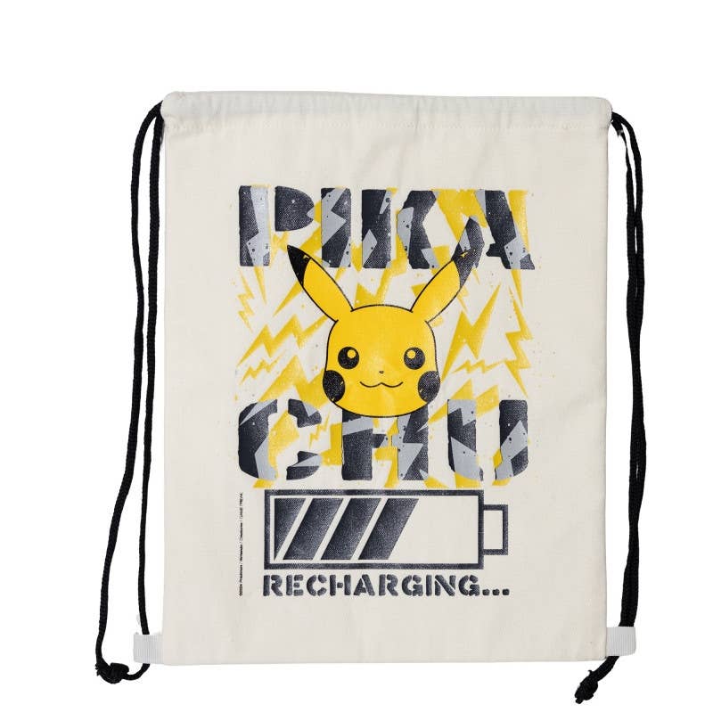 Evidence - Vendita all'ingrosso Borsa con chiusura a cordoncino - Unisex - Borsa da palestra impermeabile e isolata Pokémon - 30 x 40 cm0