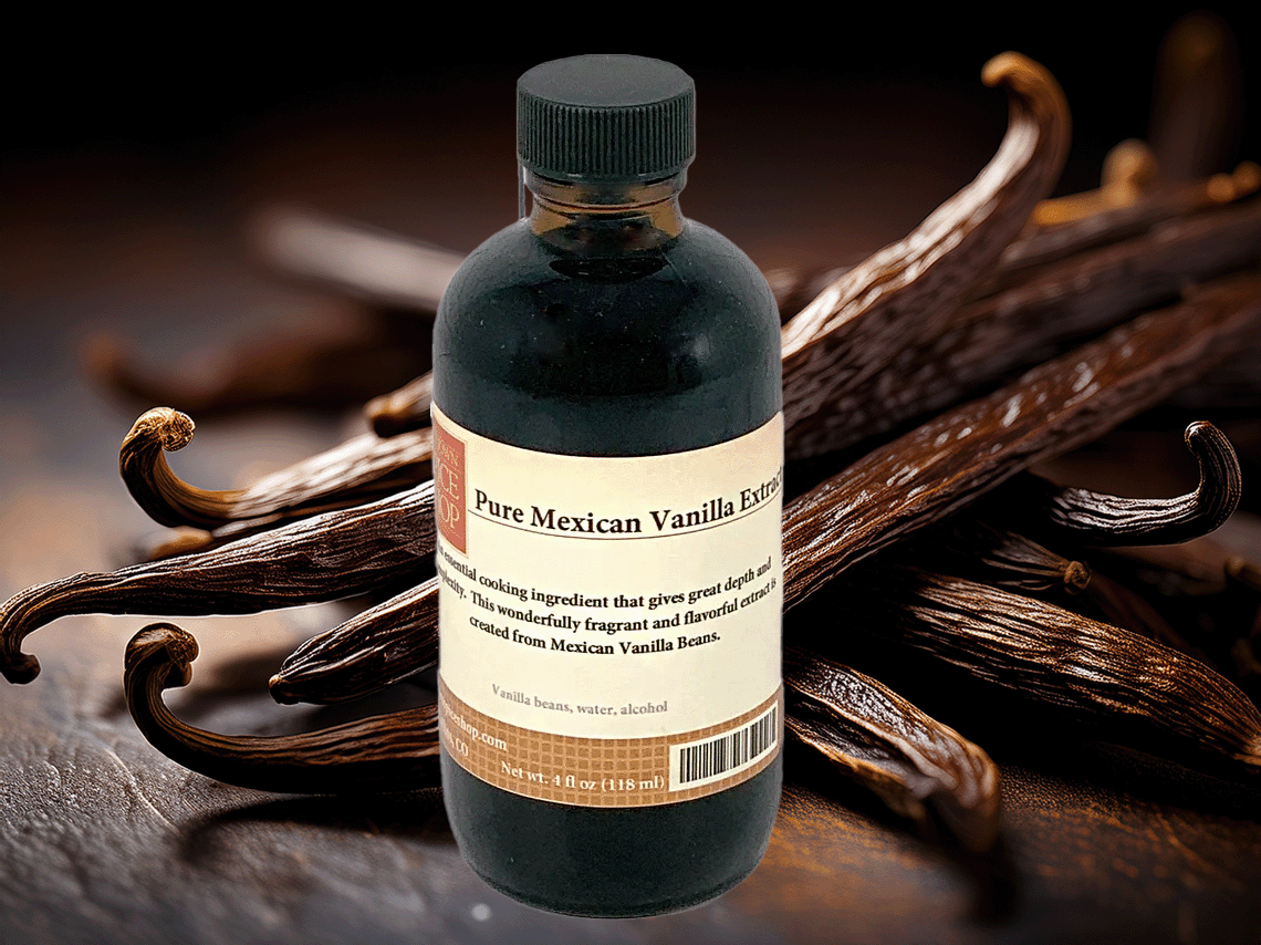 Old Town Spice Shop - Wholesale Vanilla/Fruit Extract - Pure Mexican Vanilla Extract, Vanilla Flavoring for Baking 0