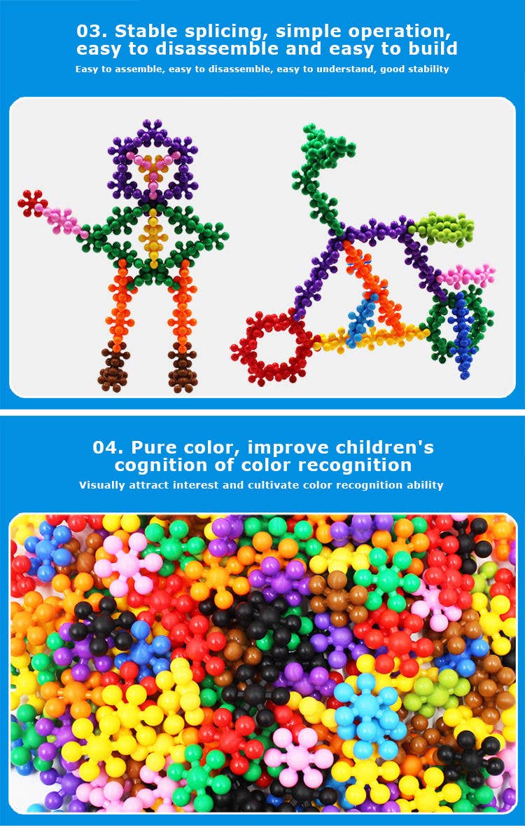 Infinite Basics - Wholesale Building Set - Kids - 200 Pieces 3D Interlocking Building Blocks STEM Toy25