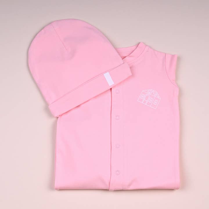 Prachtige Roze Pyjama Set voor wholesale door Baby's House