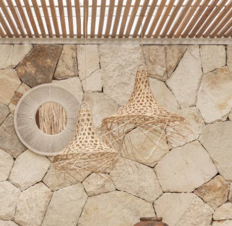 Village Thrive - Wholesale Chandelier/Hanging Light - Bukit Rattan Pendant2