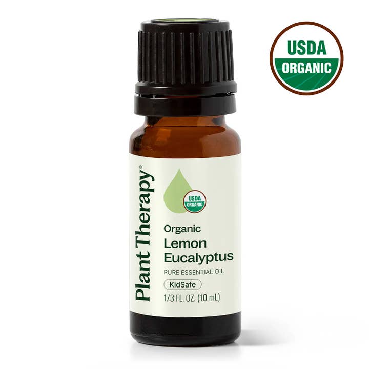 Organic Lemon Eucalyptus Essential Oil 10 mL for wholesale by Plant Therapy