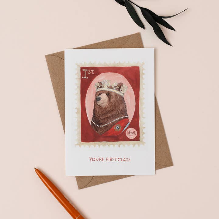Mister Peebles - Wholesale Thank You Card - First Class Card