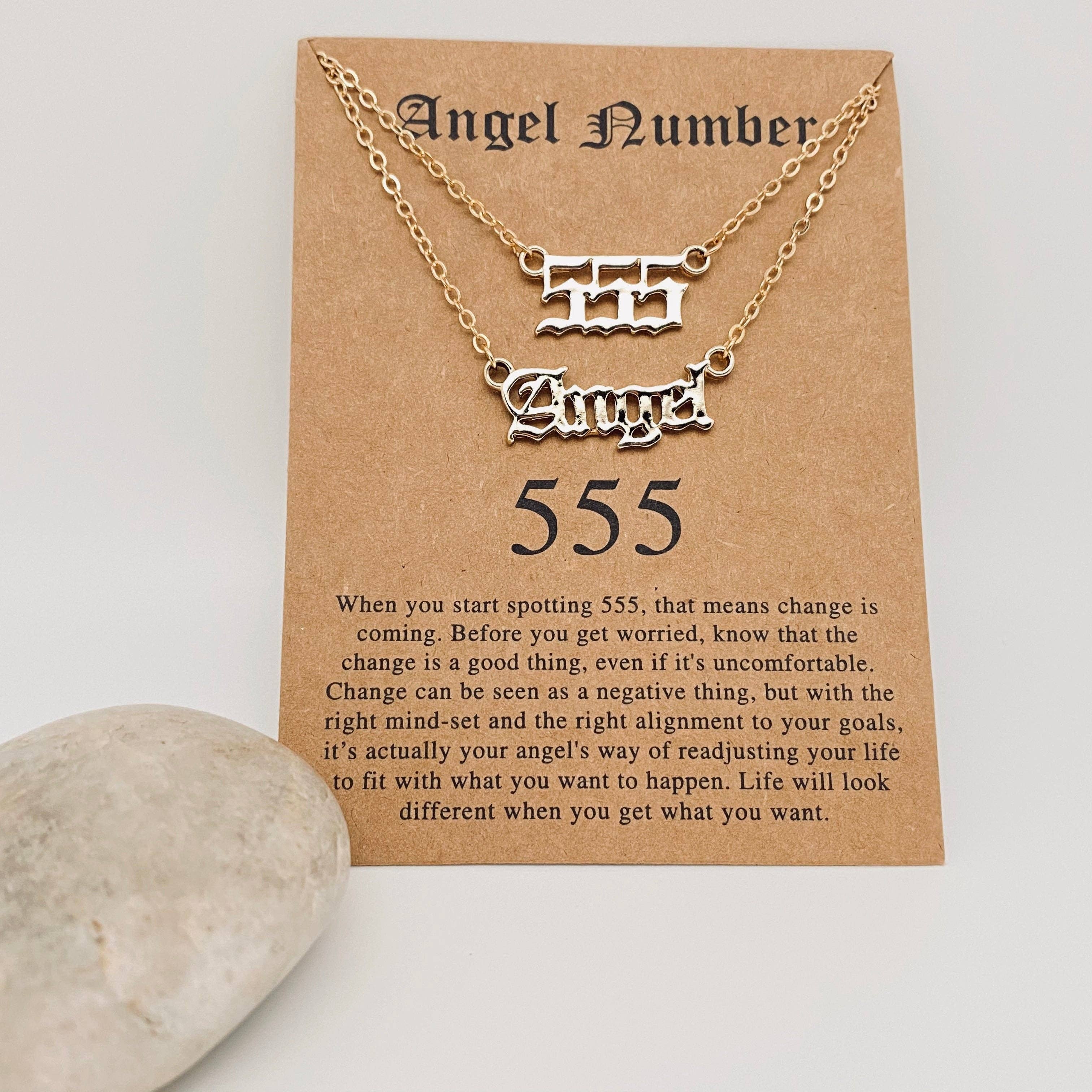 Mio Queena - Wholesale Pendant/Charm Necklace - Angel Lucky Number 1-9 Combination Necklace4