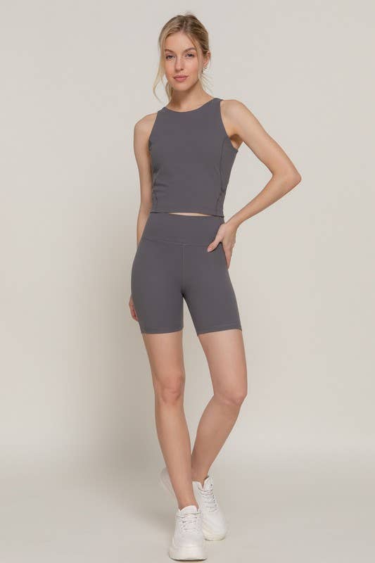 Vanilla Monkey - Wholesale Knit Top - Women's - Halter Neck Workout Crop Top5