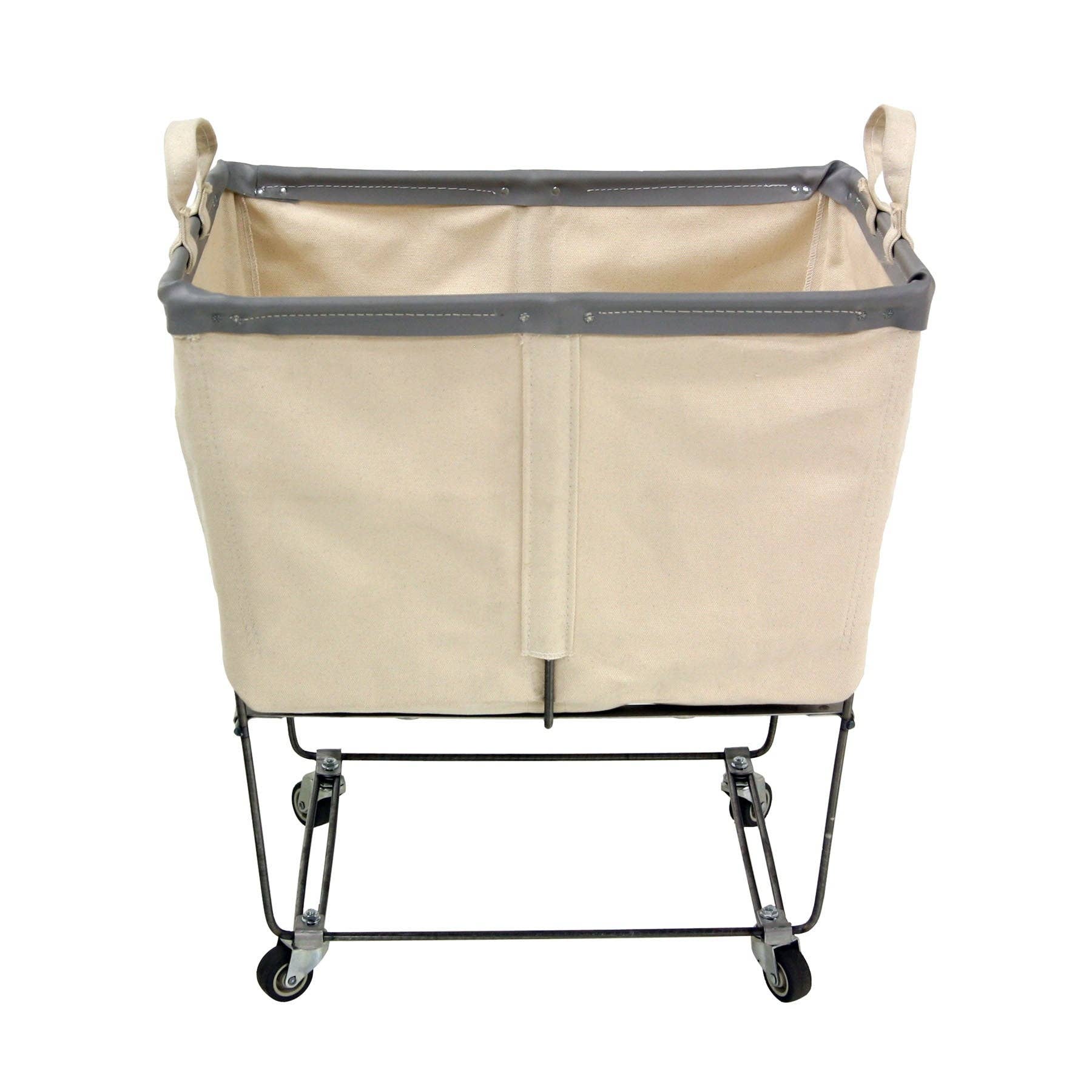 Steele Canvas Basket Corp. - Wholesale Laundry Basket - Canvas Elevated Truck - Permanent Style 3 Bu3