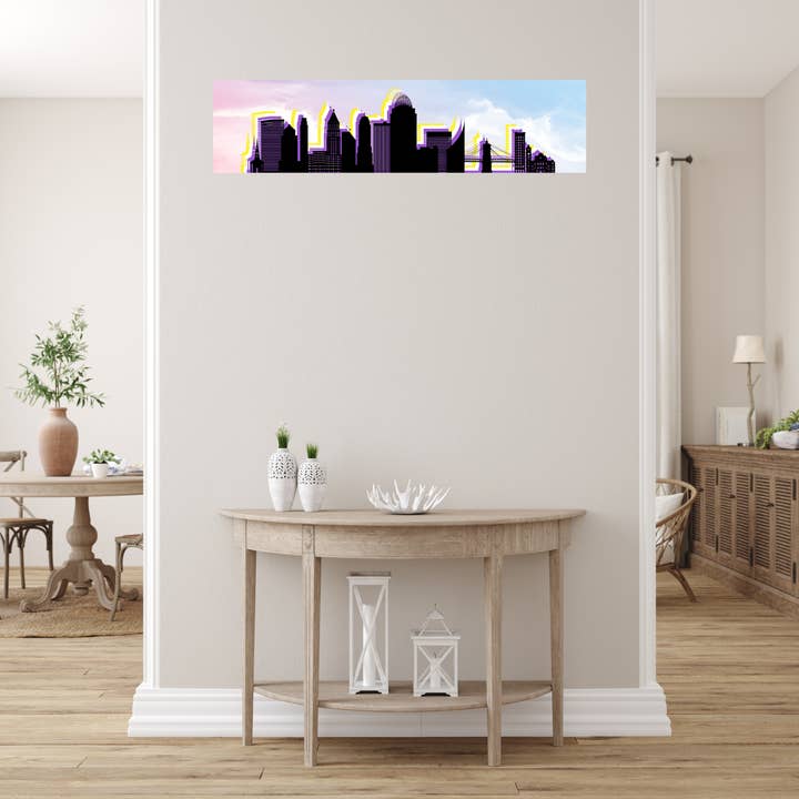 Quotables Geek Custom Designs - Wholesale Wall Tile - Cincinnati LGBTQ+ Skyline Ceramic Tiles8