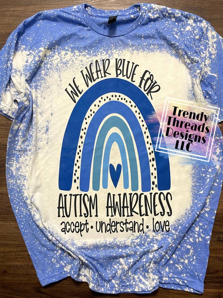 Autism awareness shirt for wholesale by Trendy Threads Designs LLC