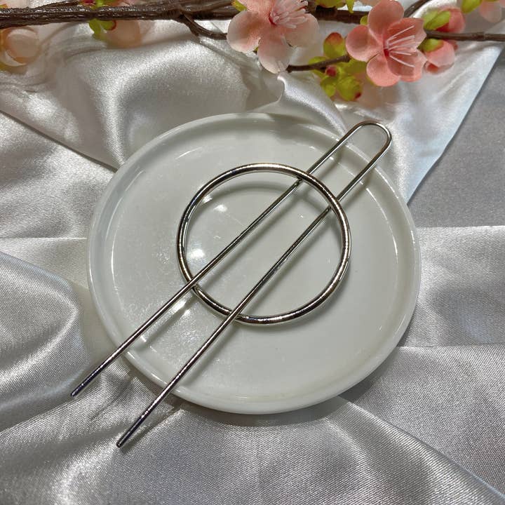 LadyJuneAccessories - Wholesale Hair Clip - Women's - Minimalist brass hair clip,French U pin,hair slide,hair fork1