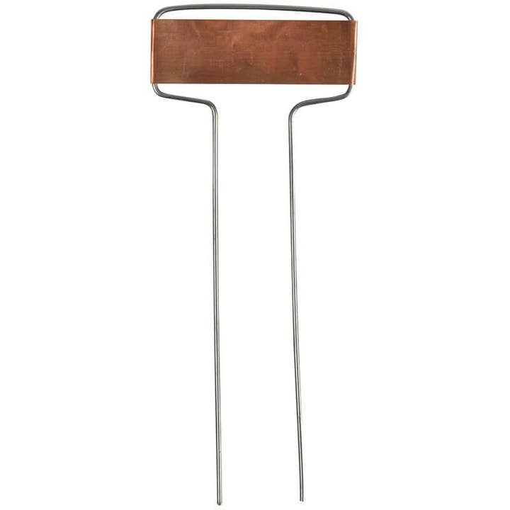 Lot de 6 étiquettes pour plantes en cuivre pour la vente par Esschert Design USA