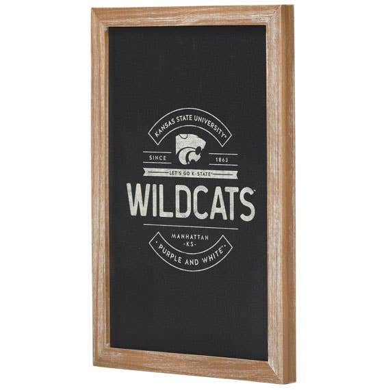 Open Road Brands, LLC - Wholesale Sign - Kansas State University Framed Wood Wall Decor1