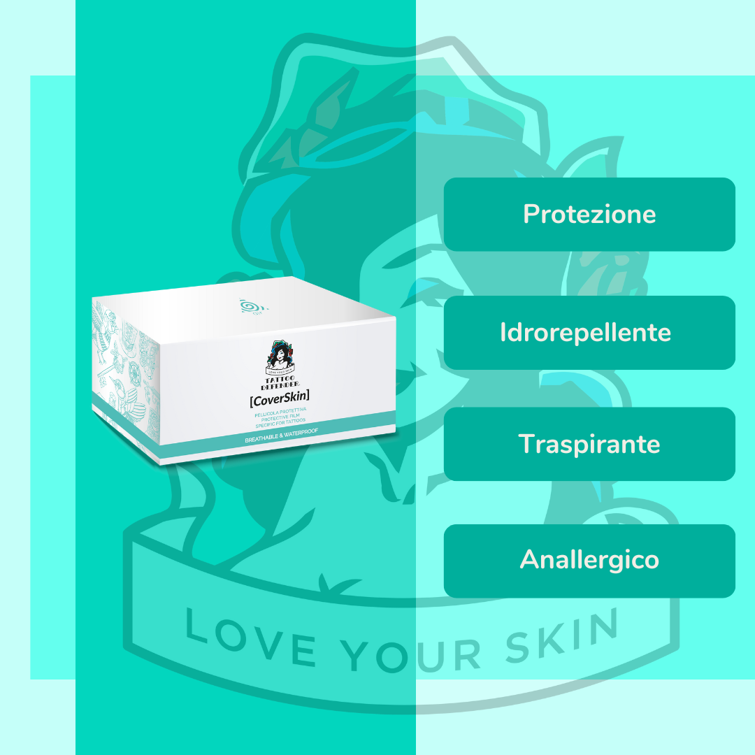 Tattoo Defender - Wholesale Tattoo Ointment/Care - Water-repellent protective roll film for tattoos1