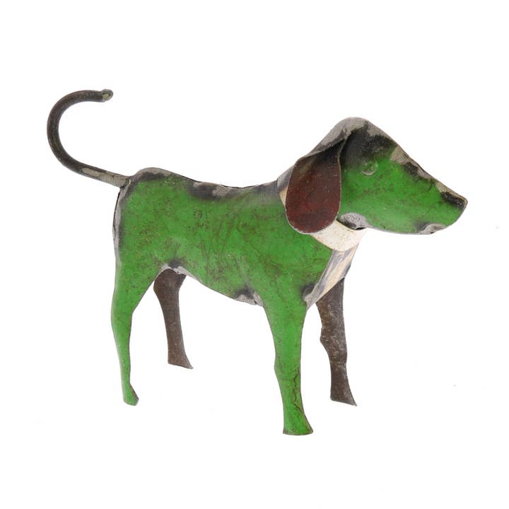 HomArt - Wholesale Decorative Tabletop Object - Metal Dogs - Assorted Colors