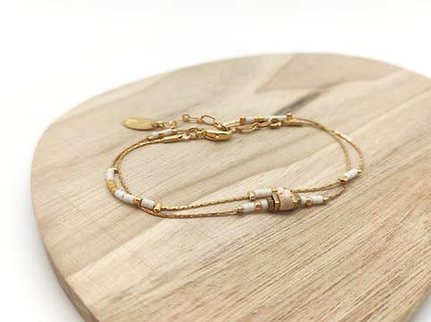 Enelli - Wholesale Beaded Bracelet - Double turn bracelet6