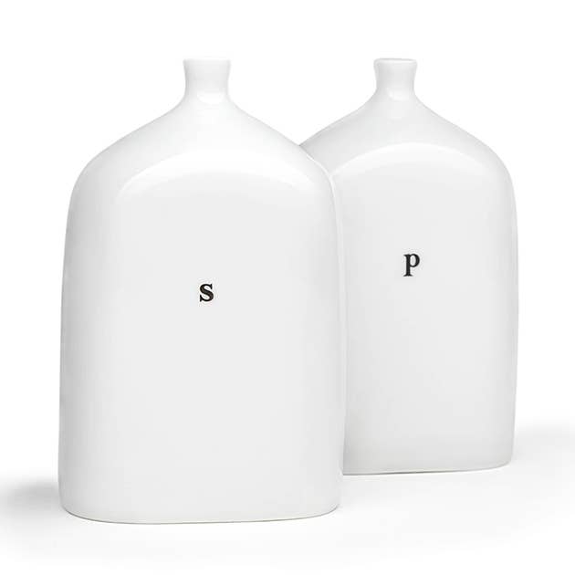 VIALS "s" & "p" salt and pepper shakers for wholesale by Maia Ming Designs