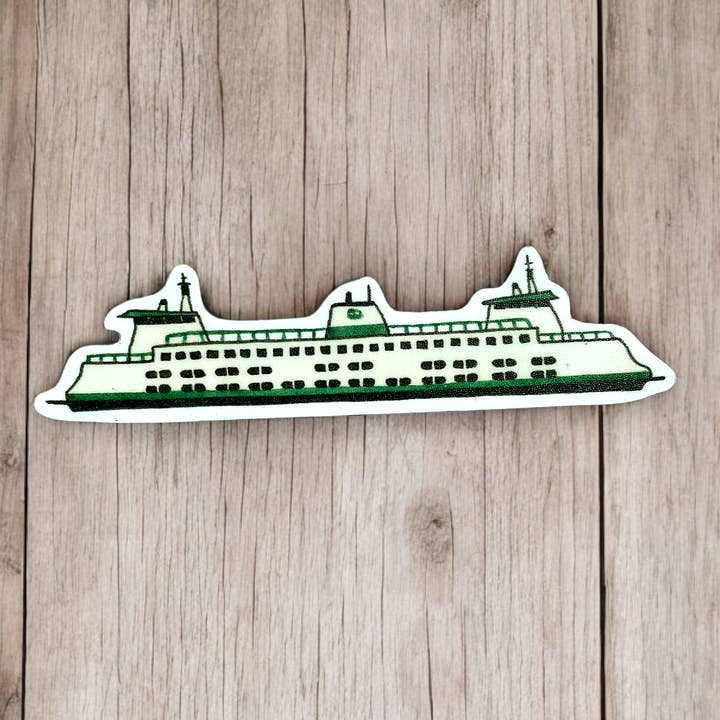 Autocollant Ferry de l'État pour la vente par Anagram Press