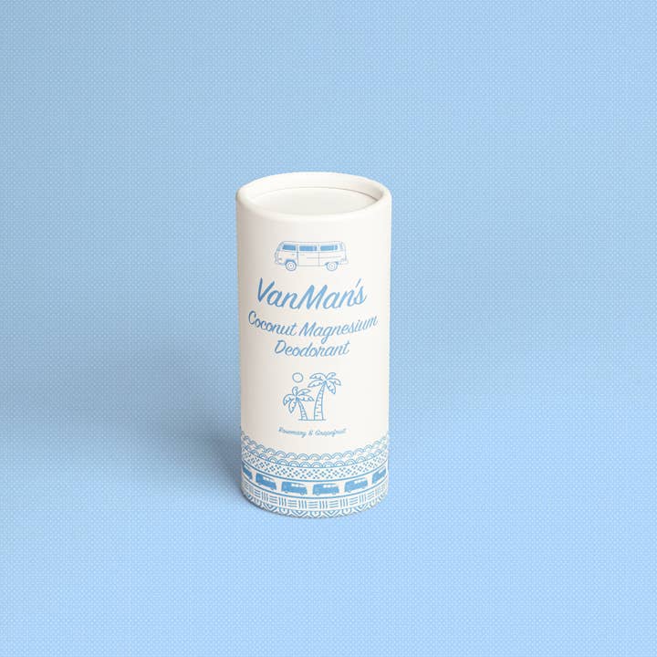 The VanMan Company - Wholesale Deodorant - Unisex - VanMan's Coconut Magnesium Deodorant - 2 oz3