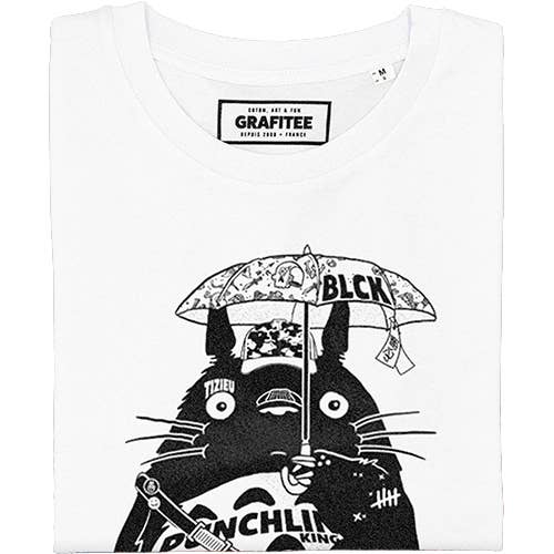 Grafitee - Wholesale T-shirt met print - Heren - Street Totoro T-shirt - Totoro Tattoo grafisch T-shirt1