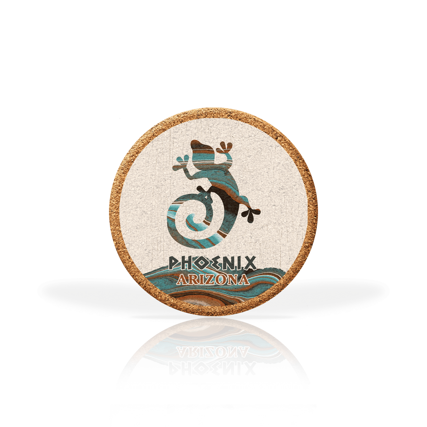 Matrix - Vente Sous-verre - Collection de sous-verres en liège Southwest Fluidity personnalisés1
