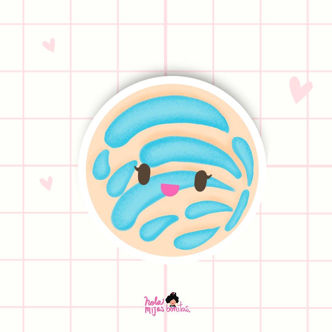Hola Mijas Bonitas - Wholesale Sticker - I love Pan Dulce Sticker Pack4