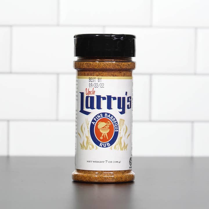 Uncle Larry's BBQ Rub for wholesale by Savor Products