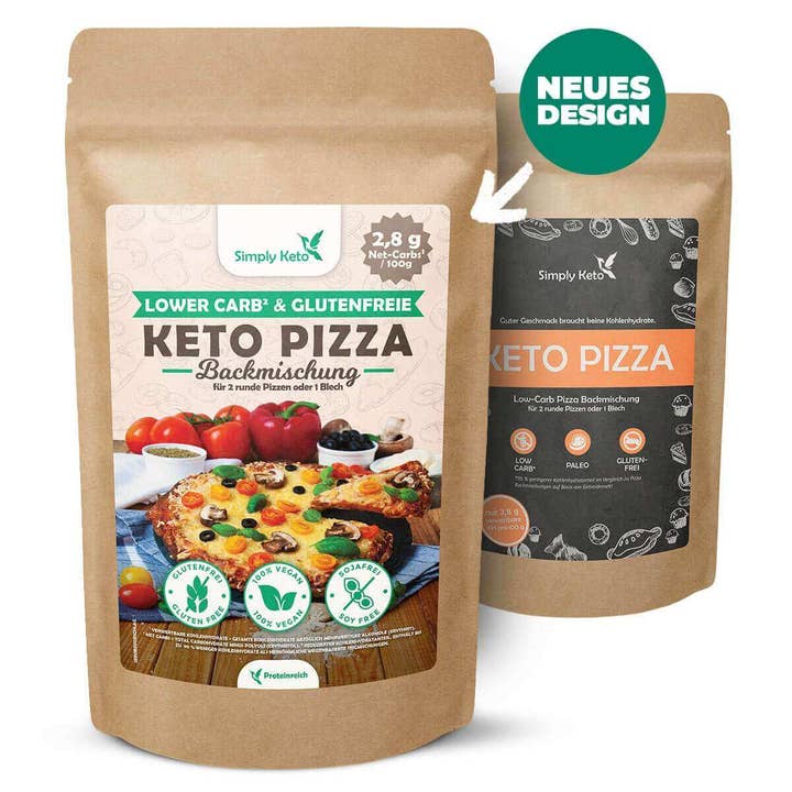 Simply Keto - Wholesale Bread Mix - keto pizza baking mix1