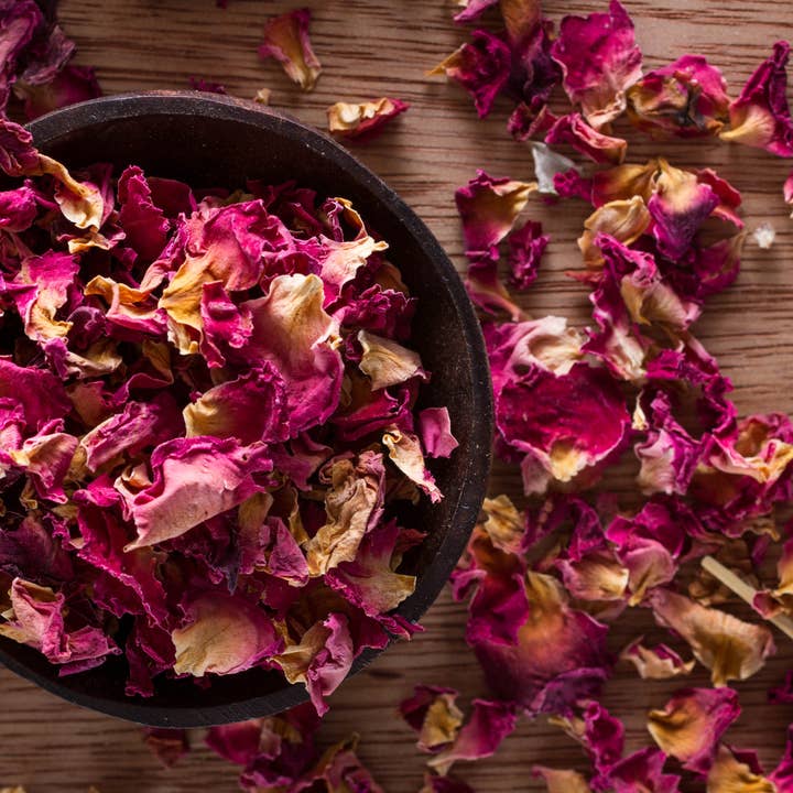 Mansimble Tea & Estate - Wholesale Tea Bags - Wild Rose & Black Kangra Hand-Tied Organic Cotton Tea Bag