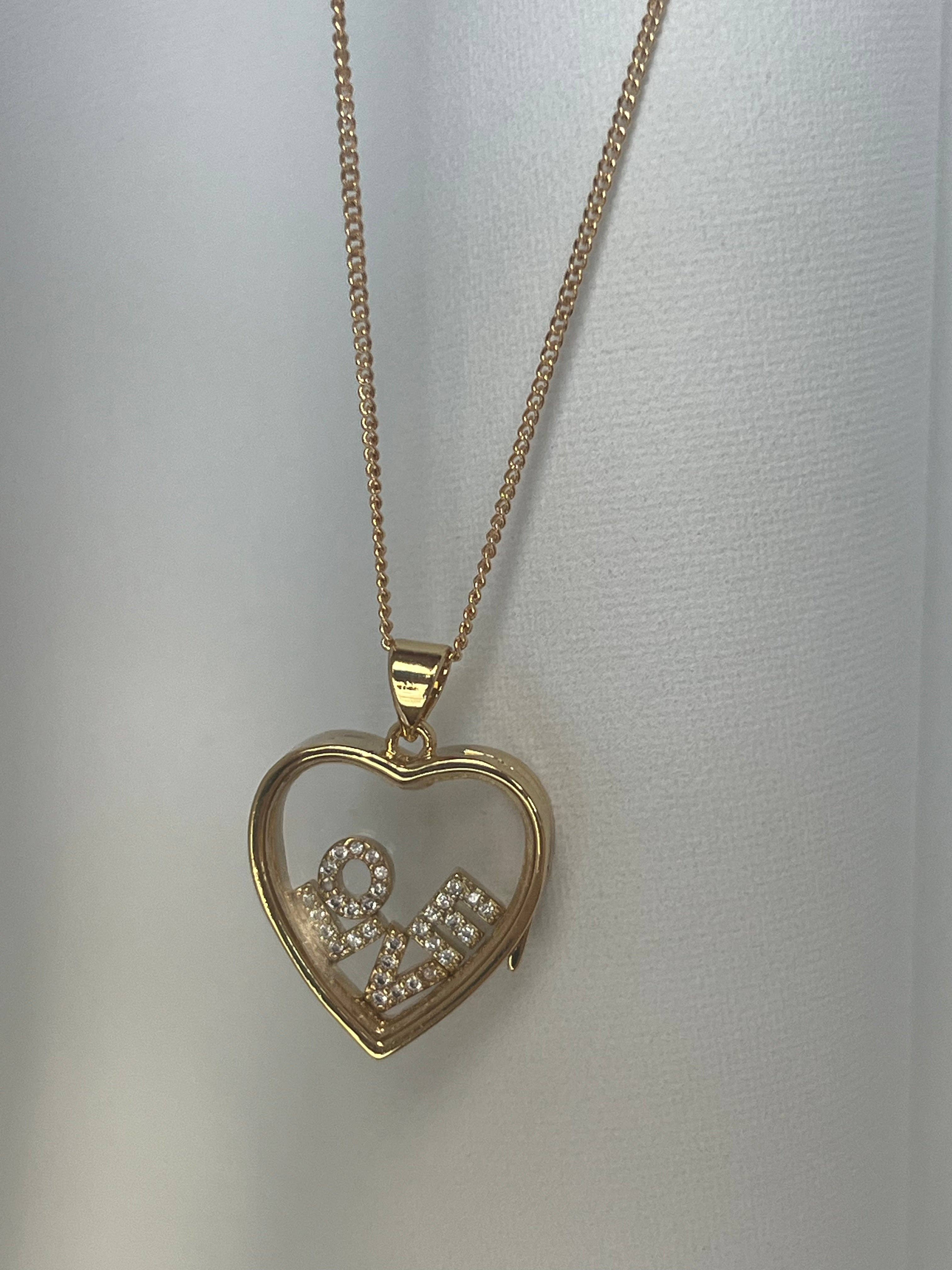 23North Jewelry - Wholesale Locket Necklace - Custom Crystal Letter Locket Necklace3