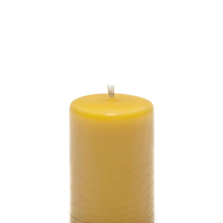 Vela 100% cera de abeja, pilar de 2 x 3 pulgadas para venta al por mayor de Ames Farm Natural Bee Products
