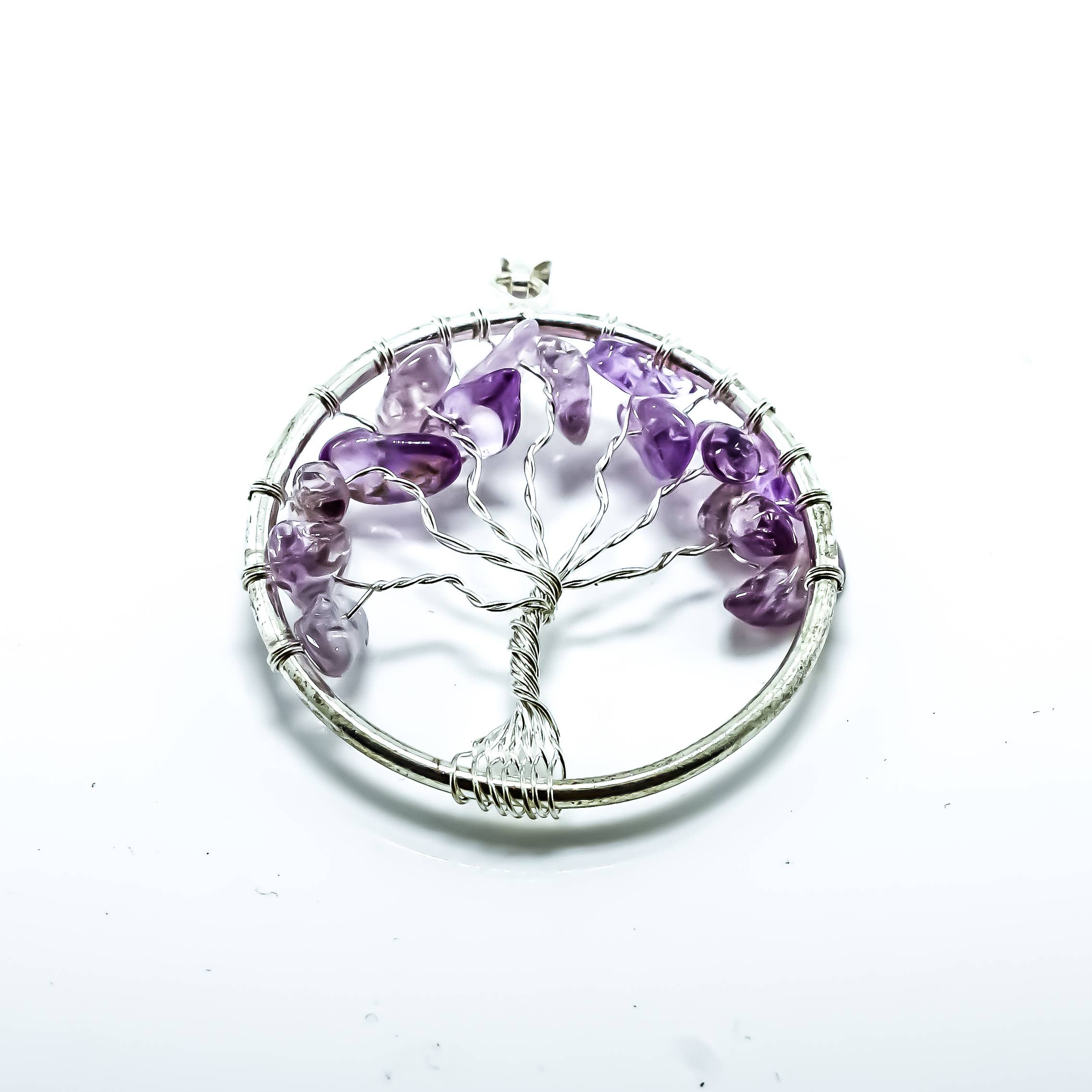 Quasar Gems USA – Großhandel Individueller Charm/Anhänger – Lebensbaum Edelstein-Anhänger Halsketten4