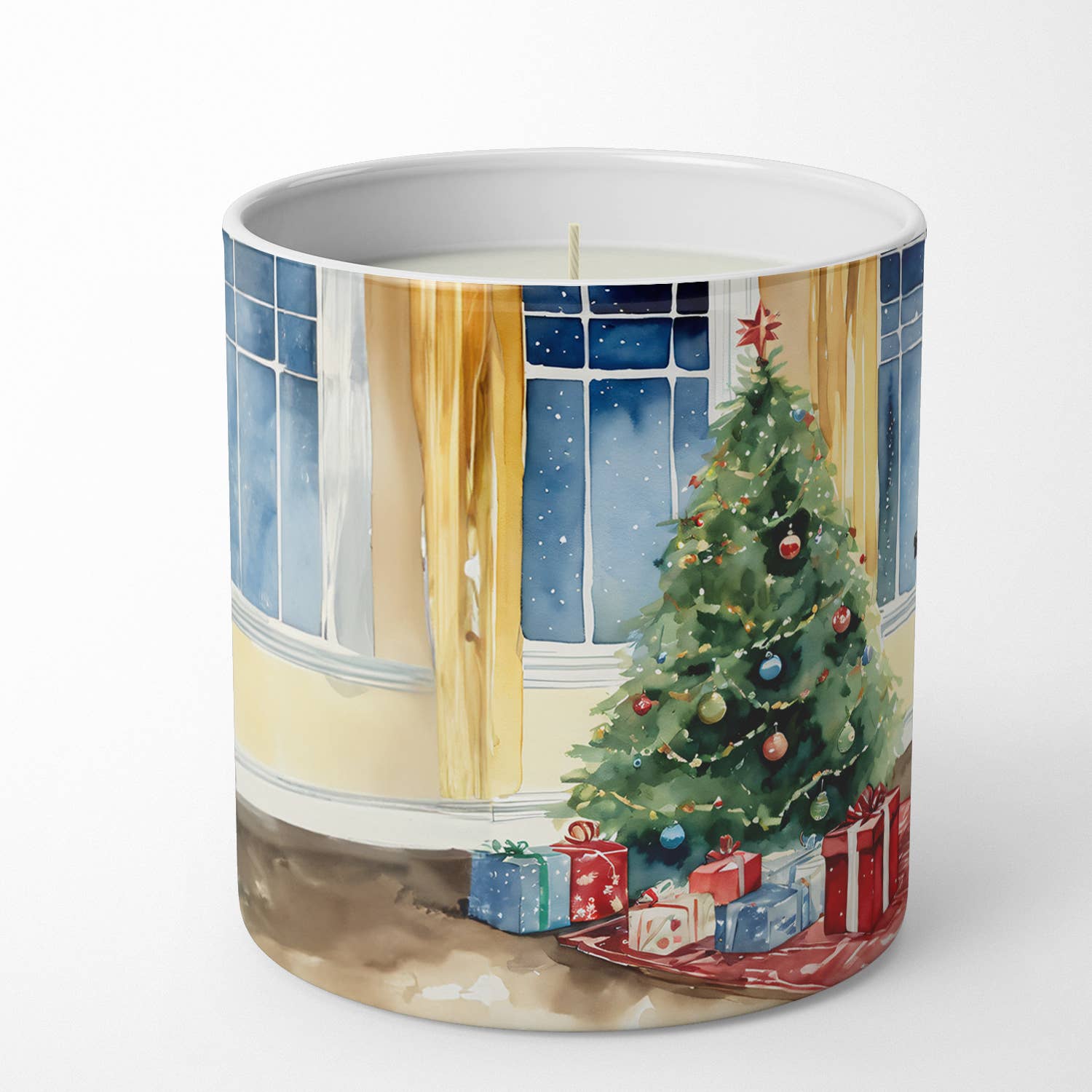 Caroline's Treasures - Wholesale Jar/Filled Candle - Labrador Retriever Cozy Christmas Soy Candle DAC26971