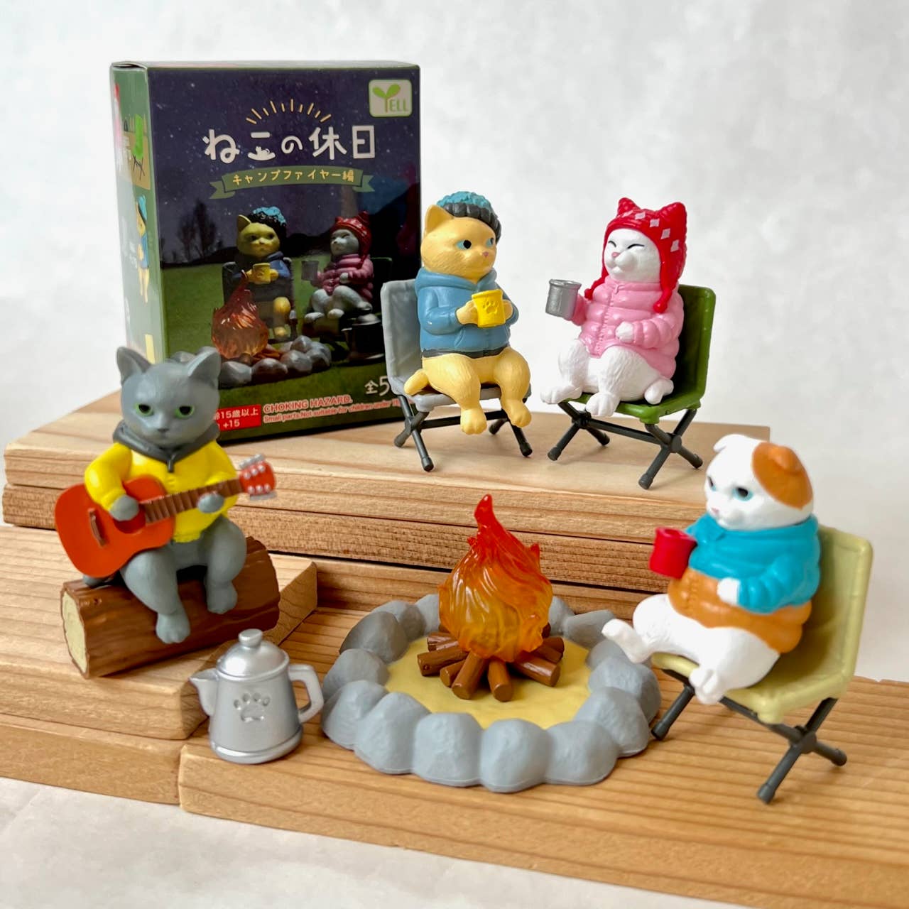 BCmini - Wholesale Decorative Figurine - 70770 Campfire Cats Blind Box40