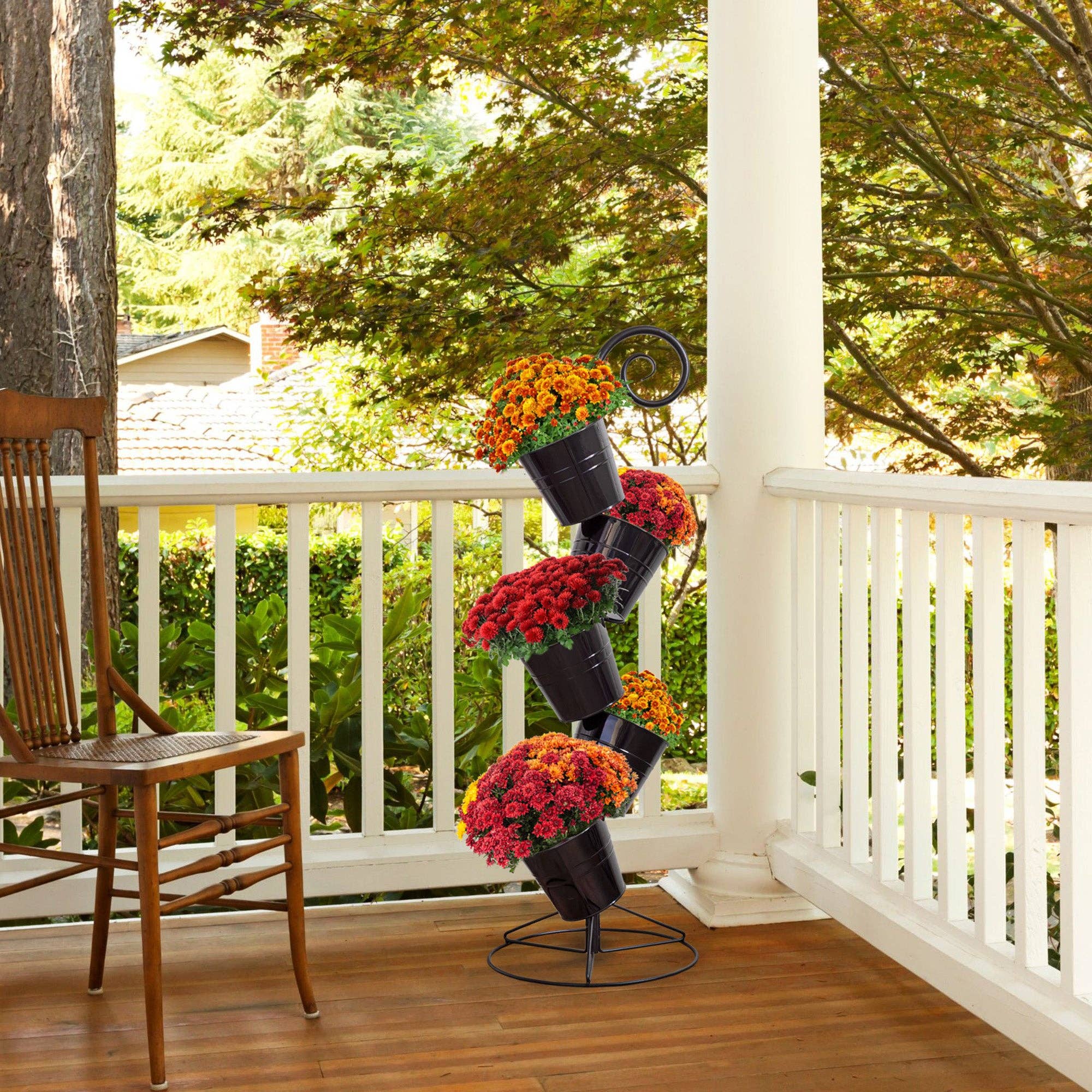 Kurated Korner – Engroshandel Plantekrukke – Esterno hængende blomsterpotte i etager6