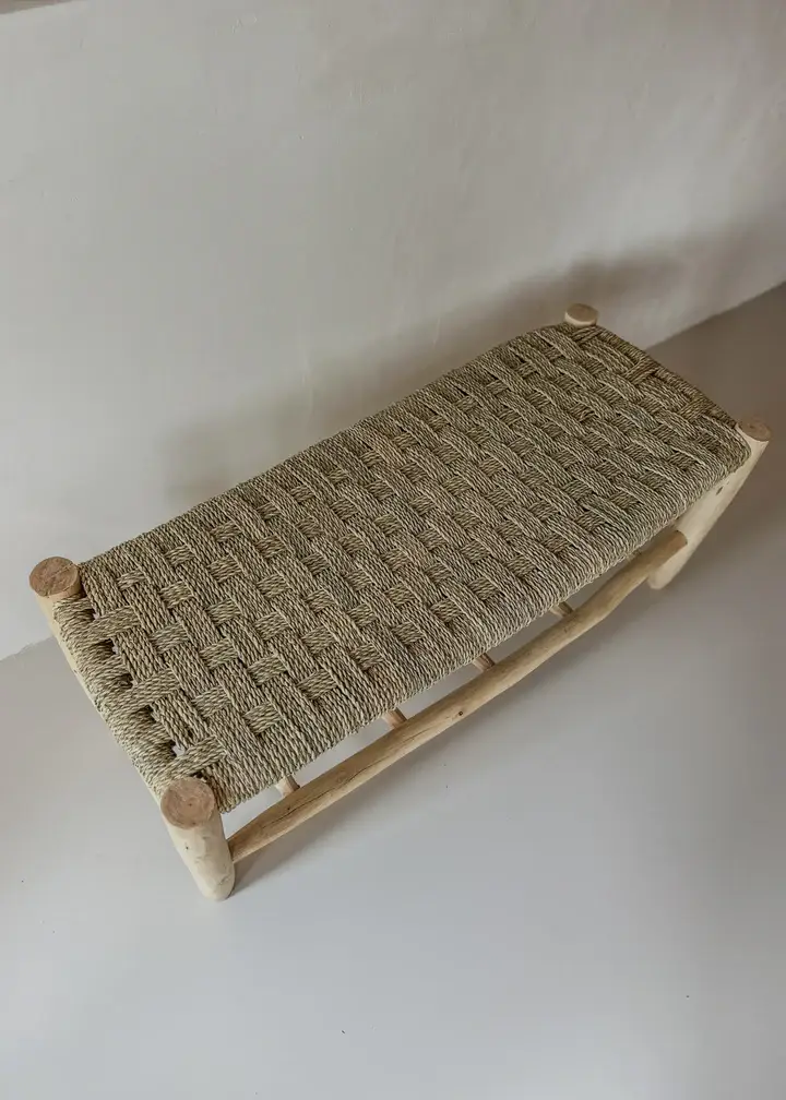 High crafty – Banco por atacado – Banco Marroquino Feito à Mão – 100 cm – Estrutura de Madeira de Eucalipto3