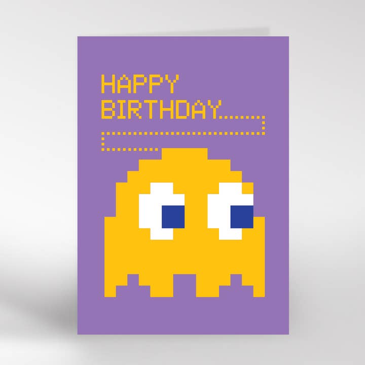 Dicky Bird – wholesale Födelsedagskort – 336 PacMan Födelsedagskort0