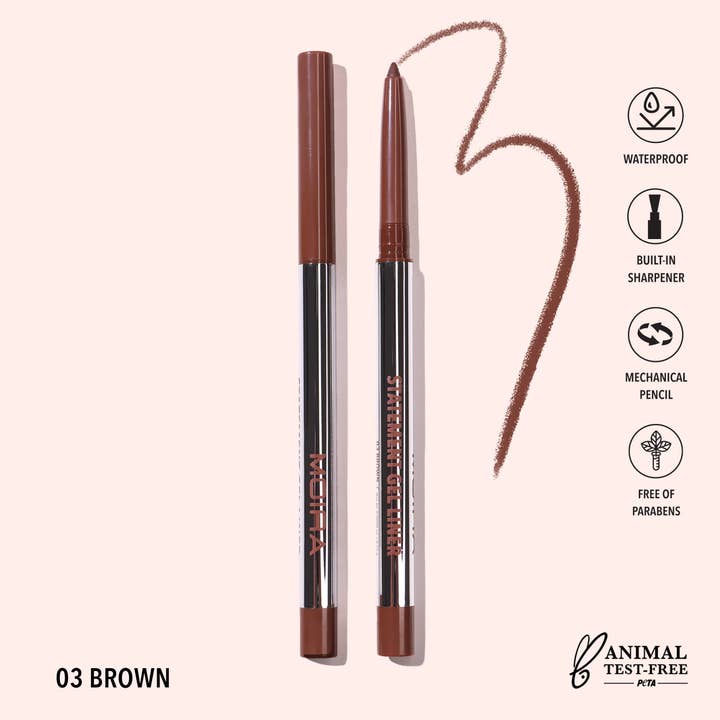 Moira Cosmetics - Wholesale Eyeliner/Pencil - Statement Gel Liner (003, Brown)