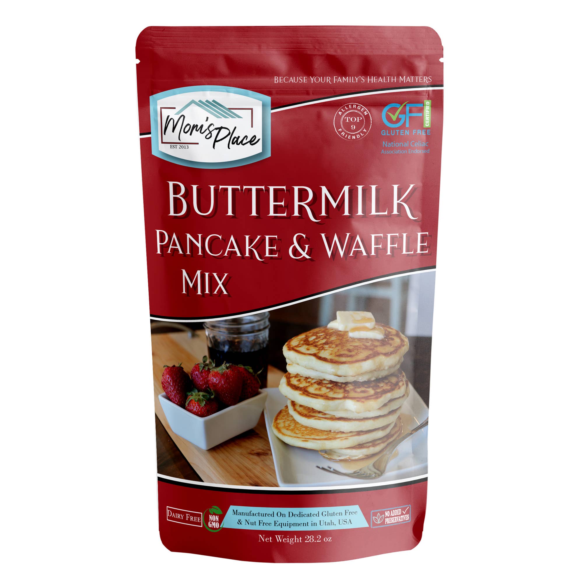 Mom's Place Gluten Free - Wholesale Pancake Mix - Gluten-Free Pancake & Waffle Mix1